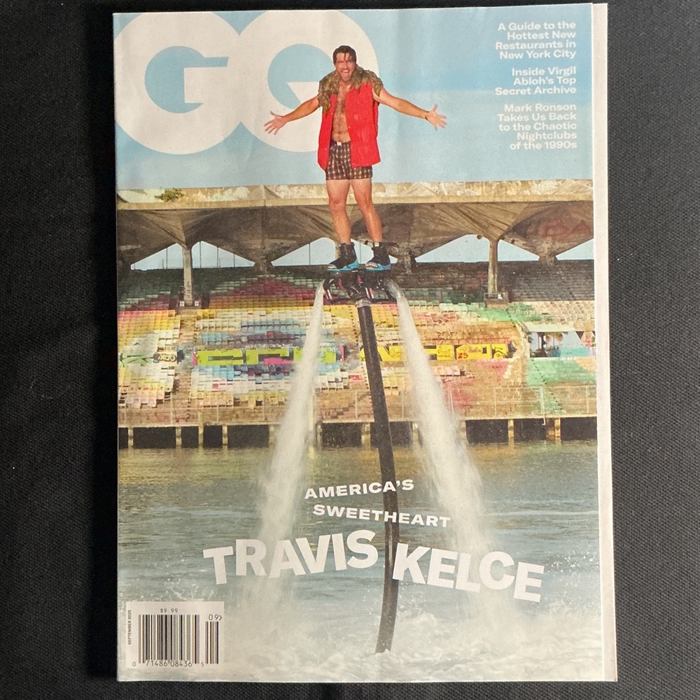 GQ Magazine America’s Sweetheart Travis Kelce